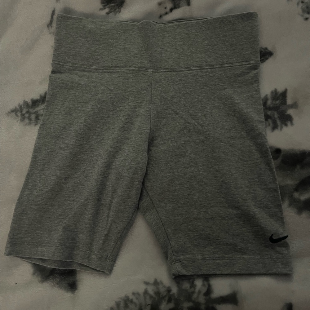 Nike Gray Biker Shorts